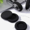 thumbnail image 4 of Ear Cushions Ultra Soft Foam Cover 45mm 1.8" inch Replacement for Most Standard Size Office Telephone Headsets, Headphones, Earphones Earbuds (Black) 10 Pack, 4 of 5