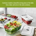 thumbnail image 5 of ZWILLING Fresh & Save Glass Airtight Food Storage Container, Meal Prep Container - Large, 5 of 14