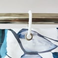 thumbnail image 4 of Cortina de ducha Wosthever impermeable con estampado de hojas 180x180cm poliéster, 4 of 6