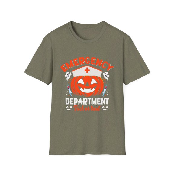 Emergency Department Trick or Treat Halloween T-Shirt