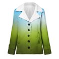 thumbnail image 2 of Winter Warm Caots for Womens Fashion Plus Size Zip Up Composite Plush Button Lapels Jacket Outwear Coat Gifts for Womens, 2 of 4