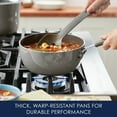 thumbnail image 5 of Rachael Ray Cook + Create Aluminum Nonstick Saucier Pan, 3 Quart, Gray, 5 of 9