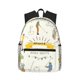 thumbnail image 1 of Disketp Golf Icons And Golfer Mochila Ligera Clásica con Múltiples Bolsillos, Mochila Casual para Hombre y Mujer, Ideal para Escuela, Trabajo y Viajes, 1 of 6