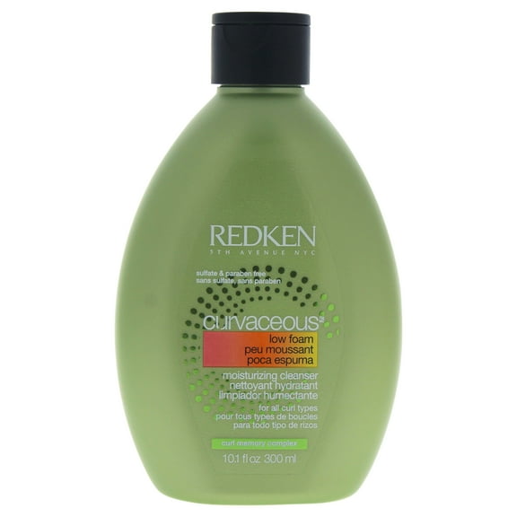 Curvaceous Low Foam Moisturizing Cleanser by Redken for Unisex - 10.1 oz Cleanser