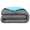 11 Grey Aqua, variant on Queen Comforter - Reversible Colors - Goose Down Alternative - Ultra-Soft - Premium 1800 Series - All Season Warmth - Bedding Comforter (Queen, Grey/Aqua)