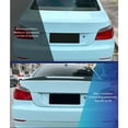thumbnail image 3 of Rear Trunk Spoiler for E60 2004 to 2010 M4 Style Sporty Look ABS Tail Lid Wing Aerodynamic Boot Wing, 3 of 7