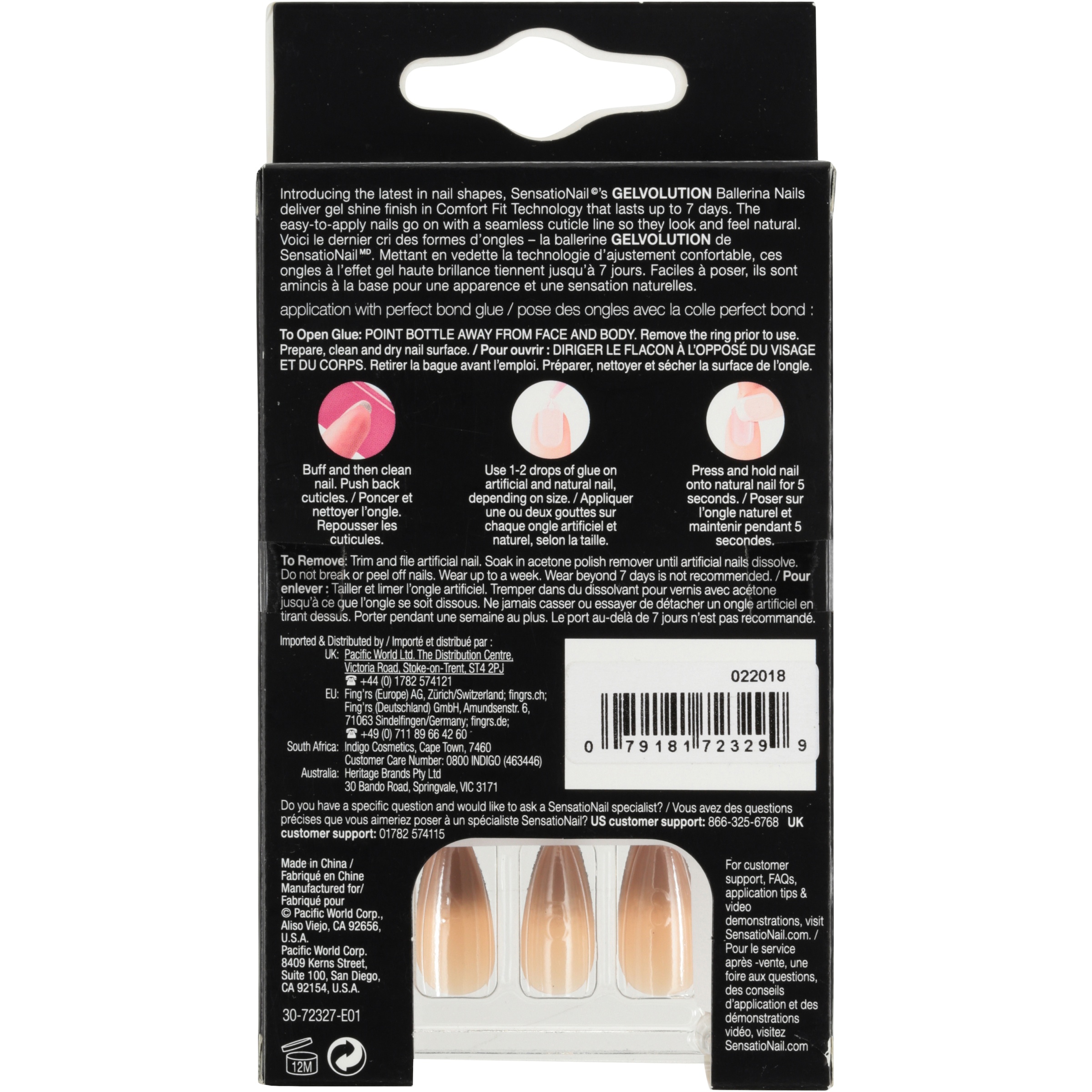 Sensationailâ Gelvolution Silver Glitter Tip Gel Shine