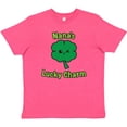 thumbnail image 3 of Inktastic Nana's Lucky Charm Youth T-Shirt, 3 of 5