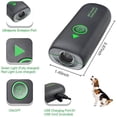 thumbnail image 3 of Anti Barking Device, Ultrasonic Dog Bark Control Device Handheld Anti Barking Deterrent Waterproof Stop Barking Dog Anti-bark Stopper Led Indicate Ind, 3 of 5