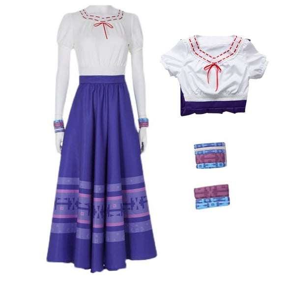 Disfraz Madrigal Princesa Luisa Halloween 2XL para mujer