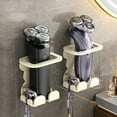 thumbnail image 2 of Shoreew Electric Shaver Holder Wall Mounted Rack Stable Support Storage Stand for Home Office Hotel Bathroom Toilet, 2 of 7