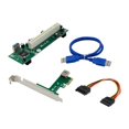 thumbnail image 3 of Ranura para tarjeta PCIe x1 a 1XPCI ST45 ASM1083, tarjeta puente dividida, sin unidad, 3 of 4