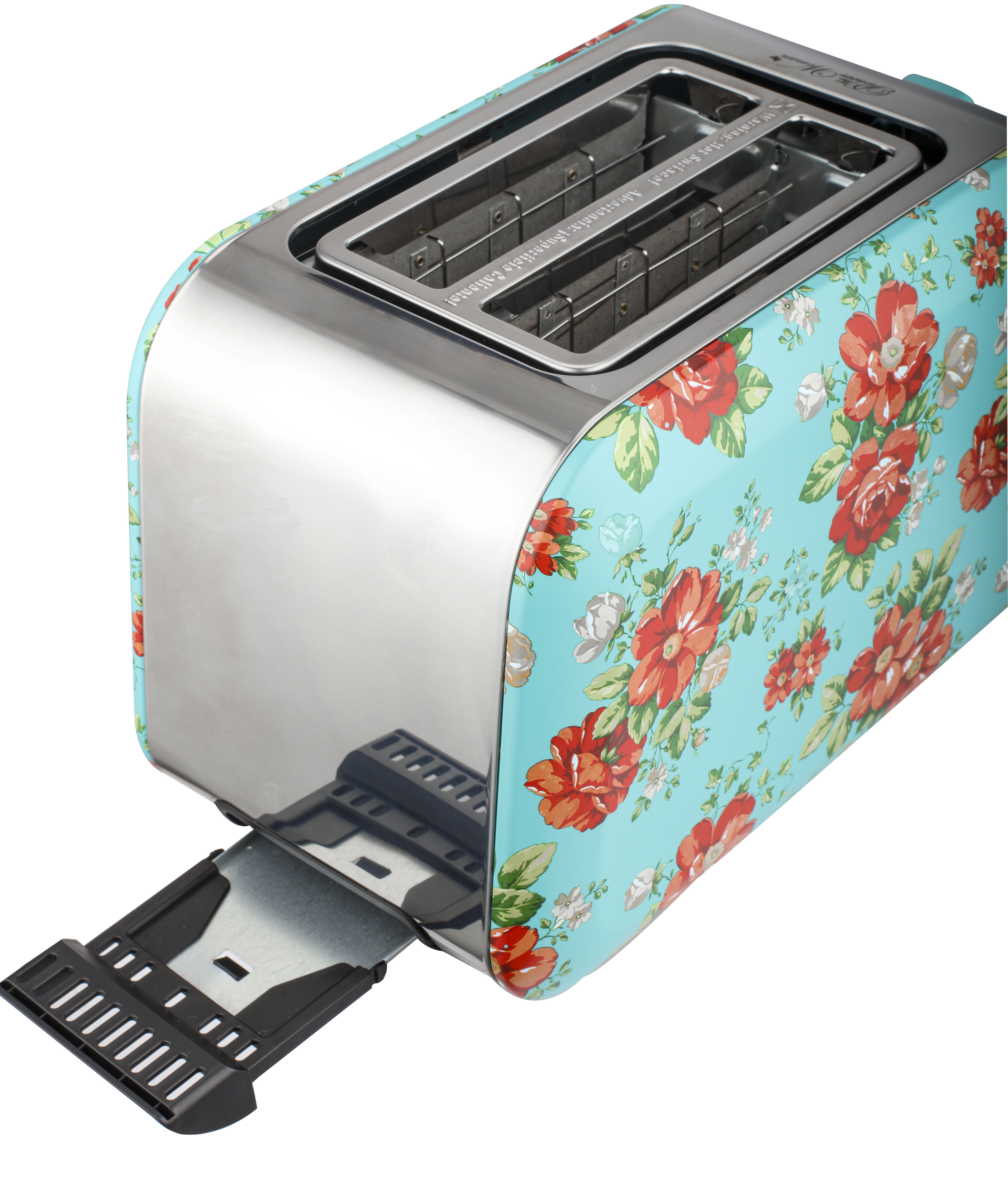 The Pioneer Woman Vintage Floral 2 Slice Toaster