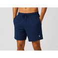thumbnail image 4 of Men’s Lounge Pajama Shorts Lightweight Cotton Drawstring Sleep Shorts with Pockets - 1-Pack, 4 of 8
