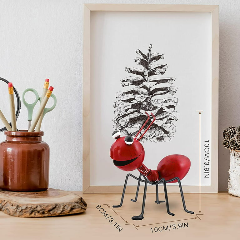 Iron Ant Craft Yard Outdoor Garden Decor Cute Insect Hanging Metal Ant  Living Room Lawn Wall Art Sculptures Home Decor Gift - AliExpress
