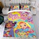 thumbnail image 4 of Día Soleado Conjunto de sábanas temático, trío de piezas, cómodo y amigable con la piel, diseño único, regalo de decoración para el hogar para familiares, amigos y fans,140cm *210cm, 4 of 6