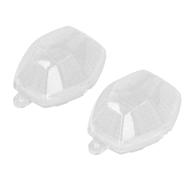 Turn Lens, Dustproof Front Blinker Lens Smooth Impact Resistant for Motorcycle Black,White,Yellow