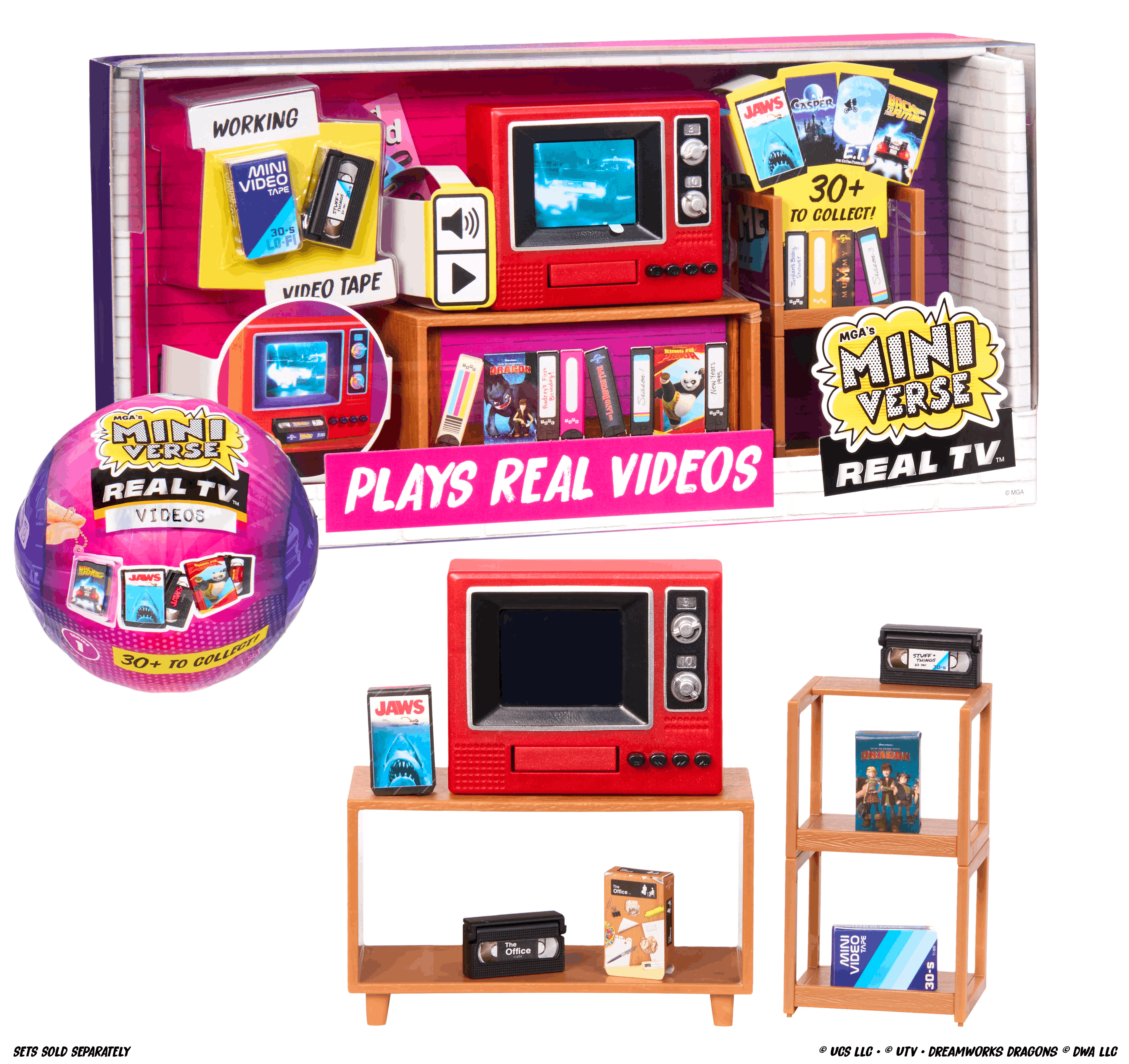 MGA's Miniverse Real TV Videos, Blind Packaging, Ages 8+