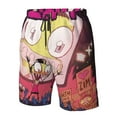 thumbnail image 5 of Invader Zim Men's Beach Shorts Swim Trunks Casual Quick Dry Board Shorts Swimwear with Mesh Lined and Pockets, 5 of 8