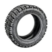 Dcenta 100/65-6.5 Thickened Tire 11 Inch Electric Scooter Modified Tire Off-Road Tubeless Tyre with Nozzle