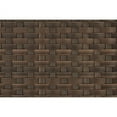thumbnail image 6 of Amazonia Florida 2-Piece Eco-Friendly Wicker Poolside Loungers with Cushions, Brown, 6 of 6