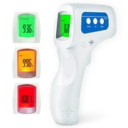 Infrared Forehead Thermometer, Adults Non-Contact IR Thermometer, Fever Alarm Digital Indicator for Baby/Child/Adult