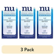 (3 pack) Renu Contact solution, Advanced Triple Disinfectant Formula 2 fl oz