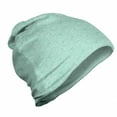thumbnail image 1 of Abstract Unisex Beanie, Geometric Spiral Dot Lines, Hiking Outdoors, Mint Green White, by Ambesonne, 1 of 1