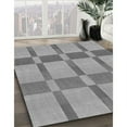 thumbnail image 2 of Ahgly Company Indoor Rectangle Patterned Gray Cloud Gray Area Rugs, 8' x 10', 2 of 6