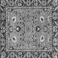 thumbnail image 1 of Ahgly Company Indoor Square Oriental Gray Traditional Area Rugs, 3' Square, 1 of 4