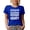 Royal Blue, variant on Funny Misconception - I Hate When People Confuse Education with Intelligence, Royal Blue T-Shirt, Large