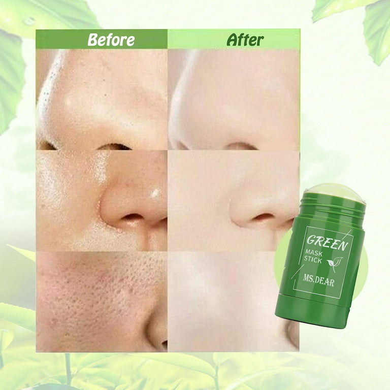 AFDEAL Green Tea Mask Stick, Face Mask for Blackheads, Pore