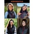 thumbnail image 2 of Chaleco térmico ligero e impermeable para mujer ORORO, 2 of 7