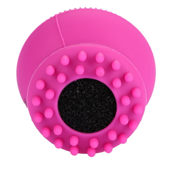 Cepillo facial Jadeshay de limpieza exfoliante de silicona color azul