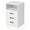White, variant on White Nightstand with LED Lights and Charging Station, LED Bedside Table with Open Storage, 2 Drawers