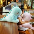 thumbnail image 4 of Peluche de dinosaurio de algodón para niños, juguete de felpa Ultra suave de 25 a 60CM, Kawaii, Peluche de animales, almohada, decoración de fiesta, regalo, 4 of 5