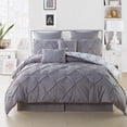 thumbnail image 3 of Esy Gate Print / Pintuck Reverse 3 Piece Duvet Set, 3 of 9