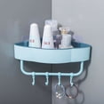 thumbnail image 1 of Yeacher SUNSIOM Bathroom Shower Caddy Shelf Corner Bath Wall Mount Rack Storage Holder Organizer, 1 of 5