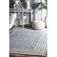 thumbnail image 4 of nuLOOM Braided Kaiser Pinstripe Border Area Rug or Runner, 4 of 7