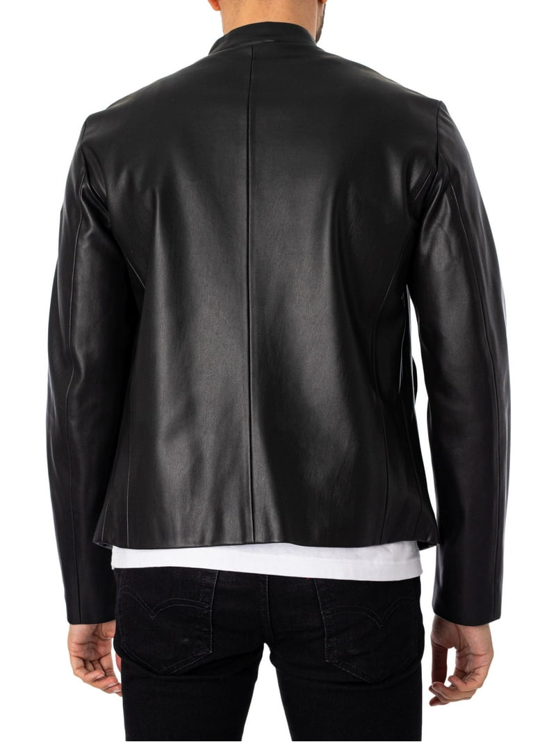【AMERI】2WAY COMPACT FAKE LEATHER JACKET Ameri☆ 2WAY COMPACT FAKE LEATHER JACKET AMERI】2WAY COMPACT