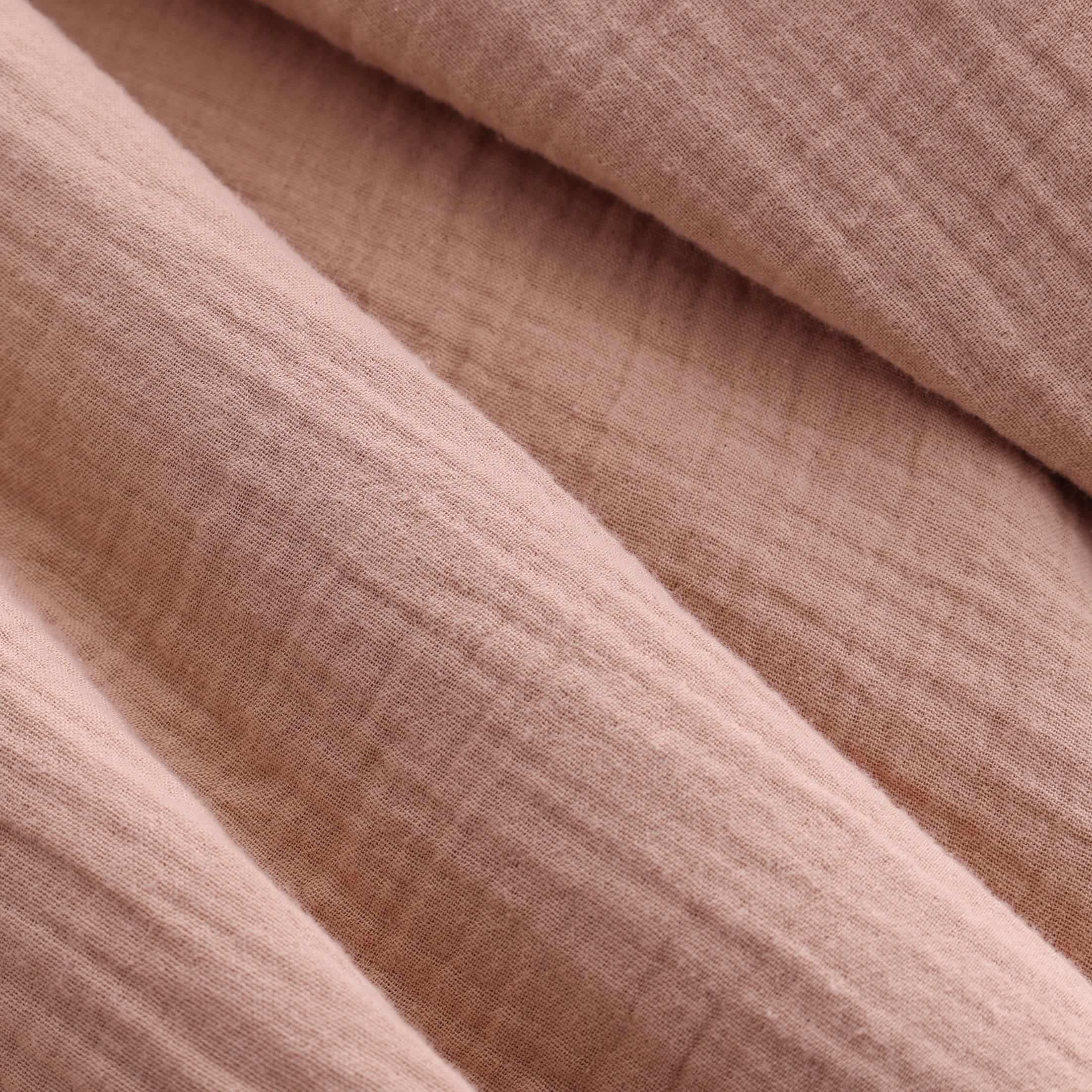 Better Homes & Gardens Gauze Reverse to Cozy Knit Super Soft Throw Blanket, Oversized, Antique Blush