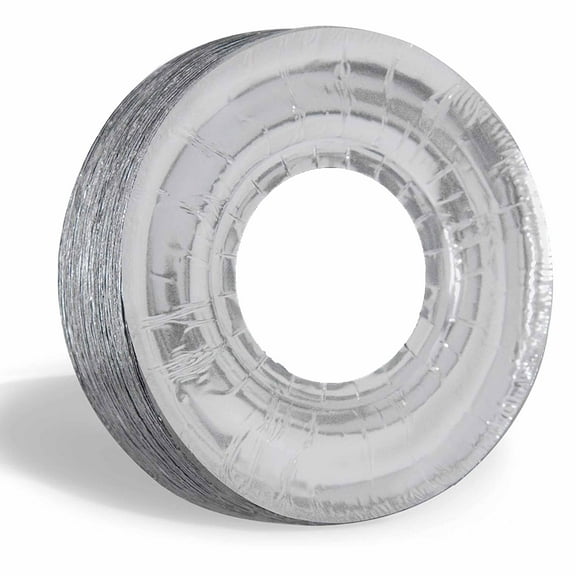 24 Aluminum Foil Round Gas Burner Bib Liners Covers Disposable Wholesale 9" New