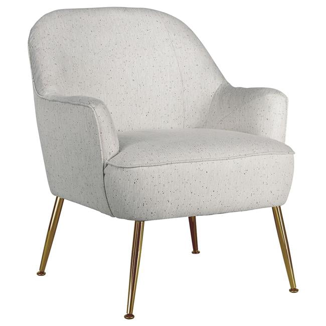 Benjara BM226153 Fabric Accent Chair with Speckles