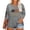 Gray-A-30313aa, variant on Trgacdwlo XL-5XL Plus Size Women's 250th Anniversary Stars Stripes 3/4 Sleeve 4th of July Shirt Summer Freedom Womens T Shirts