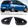 thumbnail image 3 of Side Wing Mirror Cover Cap, Rearview Mirror Cover Cap Anti Impact Perfect Fit 735417229 Easy Install High Strength  for Grande Punto DAL EVO DAL, 3 of 7