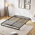 thumbnail image 4 of GloryStar 6 Inch Heavy Duty Metal Platform Bed Frame, Mattress Foundation with Steel Slat Support, No Box Spring Needed, 4 of 6