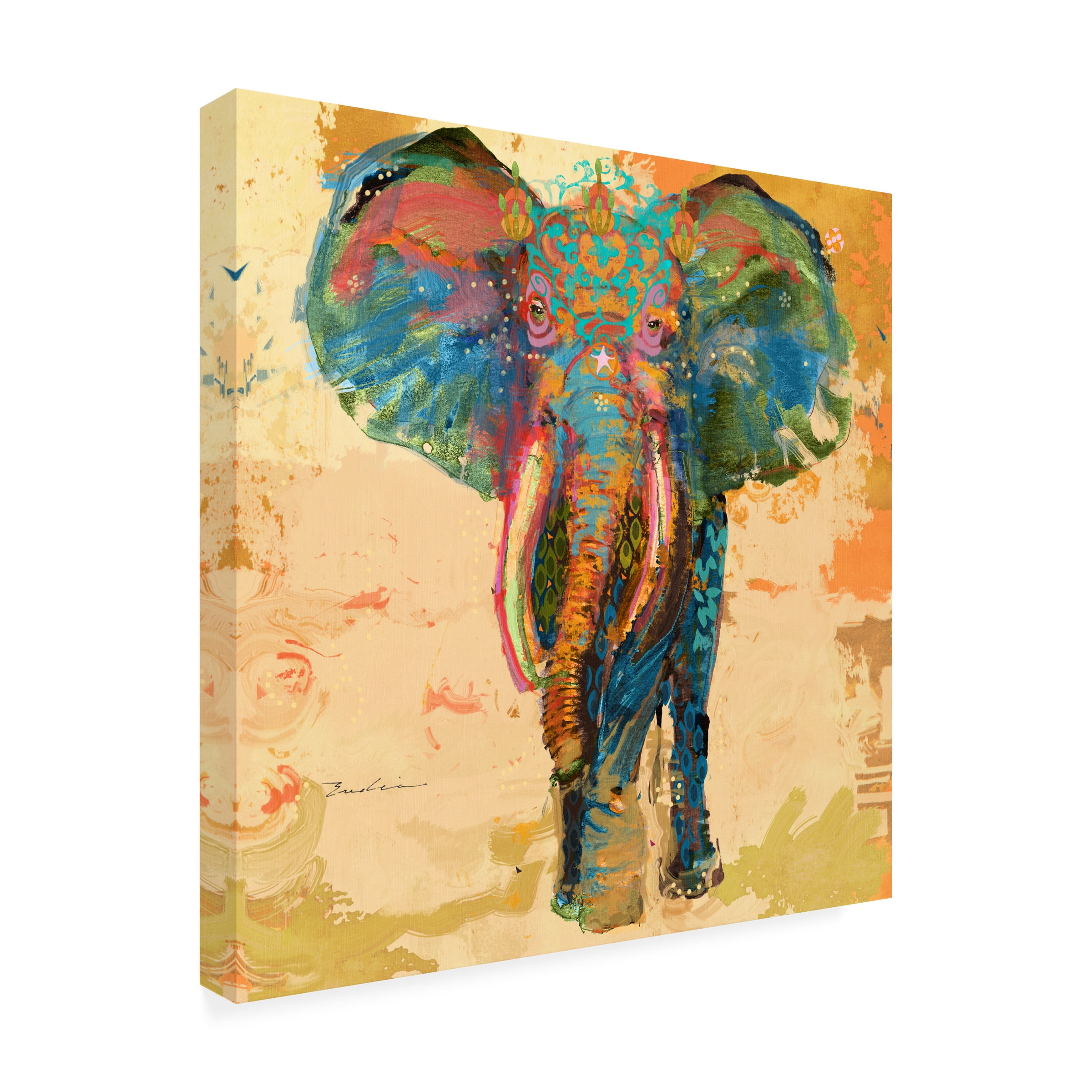 Evelia Designs 'Animal Utopia III' Canvas Art