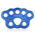thumbnail image 1 of Lixada Outdoor 8 Holes Paw Rigging Plate 45KN Rescue Rock Climbing Mountaineering Equipment Multi Anchor Point Connector Gear, 1 of 7