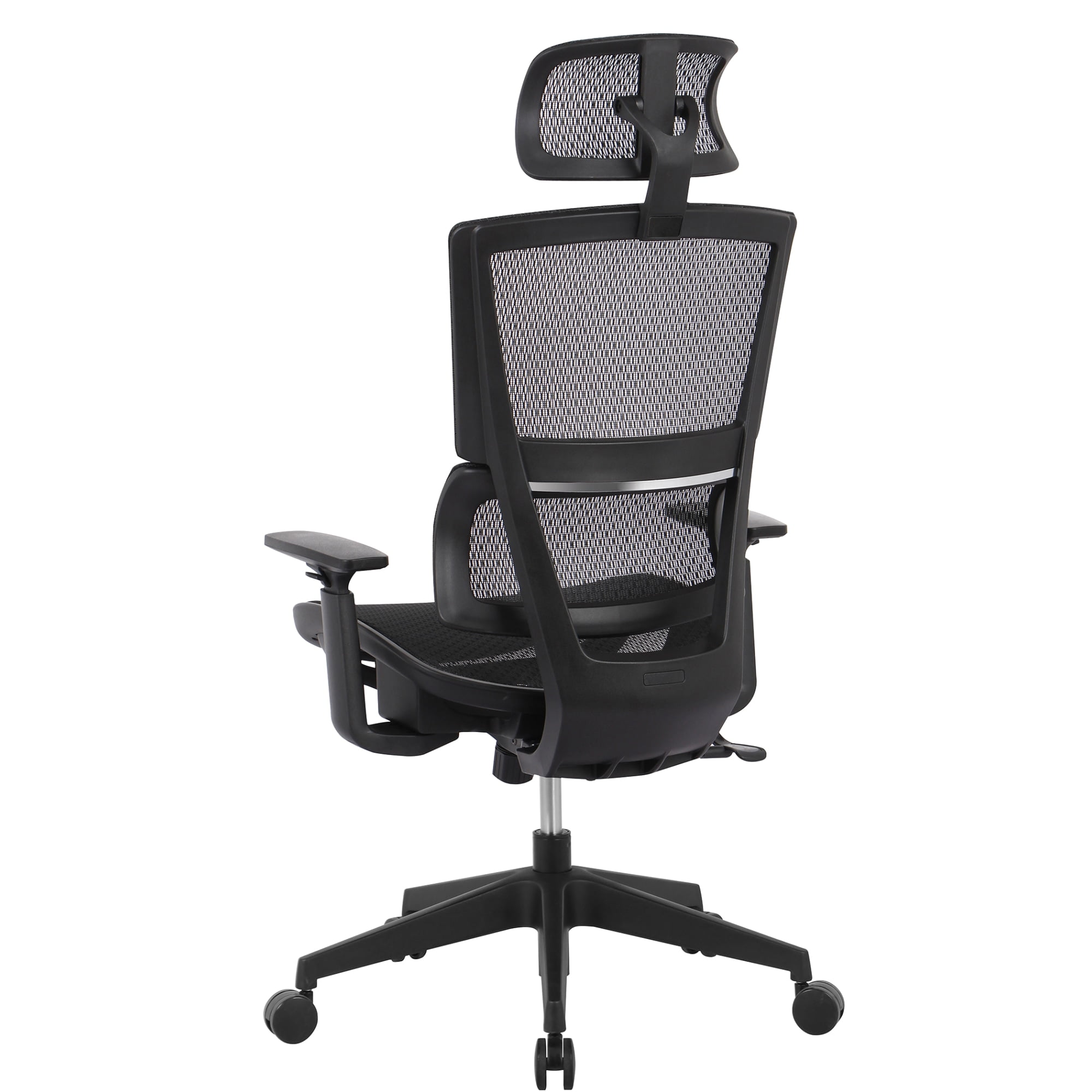 Realspace® Radano Mesh High-Back Executive Office Chair, Black, BIFMA Compliant