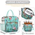 thumbnail image 5 of Pioneer Flower Floral Print Pattern Womens Lunch Box for Work,Insulated Large Lunch Bag for Tween and Teen,Loncheras Para Mujer,Leakproof Adult Lunch Bag for Work,Beach,Travel,Picnic,Camping, 5 of 7